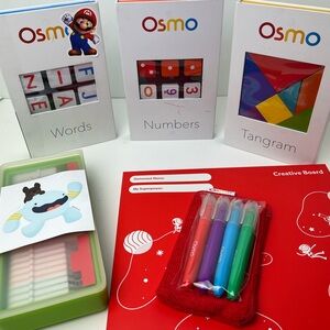 Osmo Learning Bundle Coding, Monster, Words, Numbers, Tangram Sets